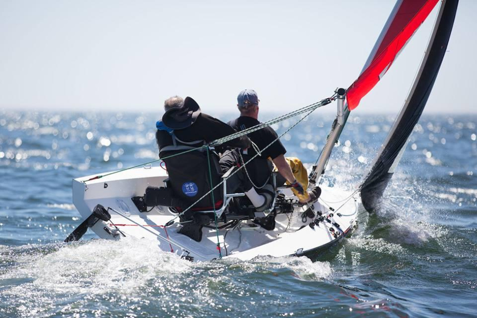 Aft view in action